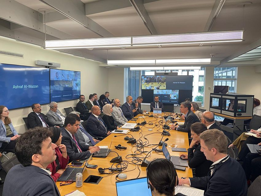 Yemeni Government Delegation and World Bank Review FY2026 Project Pipeline