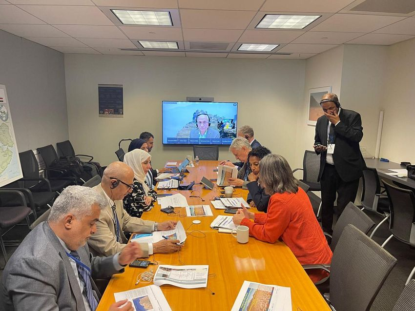 Ministers of Water and Planning Discuss Water Resilience and Aden Desalination Project with the World Bank