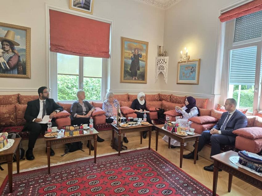 وزيرة التخطيط والتعاون الدولي تلتقي قيادة الجمعية الألمانية – اليمنية